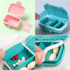 3 Compartment Pill Box - Portable & Durable