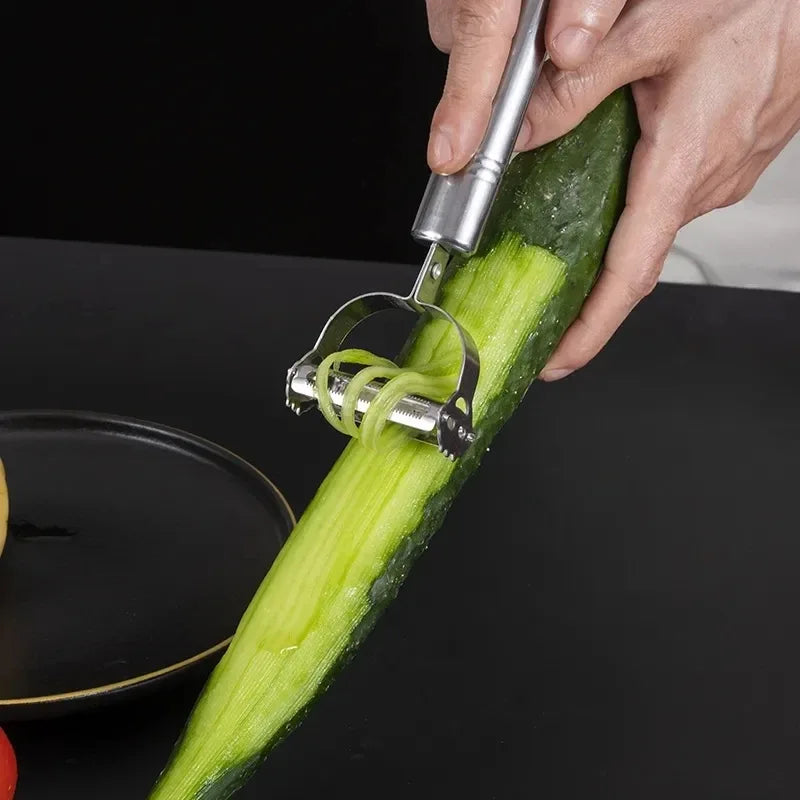 3 in 1 Kitchen Peeler and Grater Stainless Steel