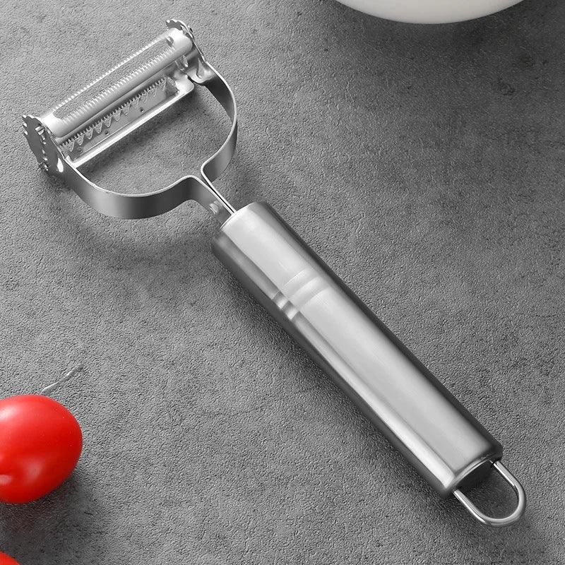 3 in 1 Kitchen Peeler and Grater Stainless Steel