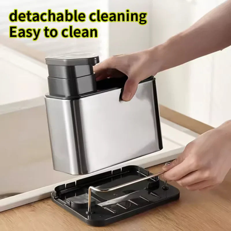 3-in-1 Sponge Holder for Sink - Durable & Compact