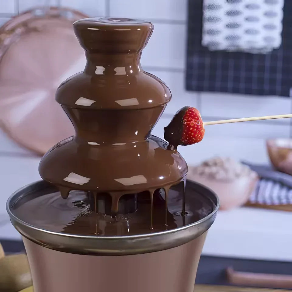 3 Tier Chocolate Fountain for Parties - Clarify.pk