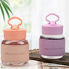 Phone Stand Glass Cup 300ml – Smart Desk Mug (Random color)