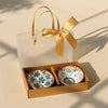 Japanese Style Ceramic Serving Bowls Set with Chopsticks - 2 Pieces Set - Clarify.pk