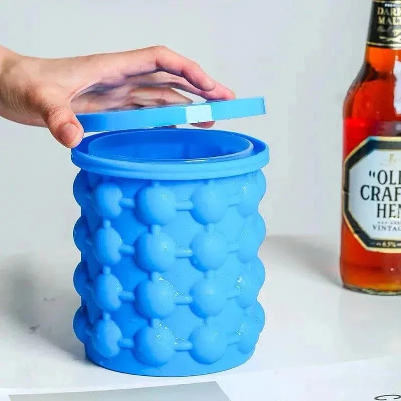 Silicone Ice Bucket for Parties and Events - Durable and Flexible Design - Clarify.pk