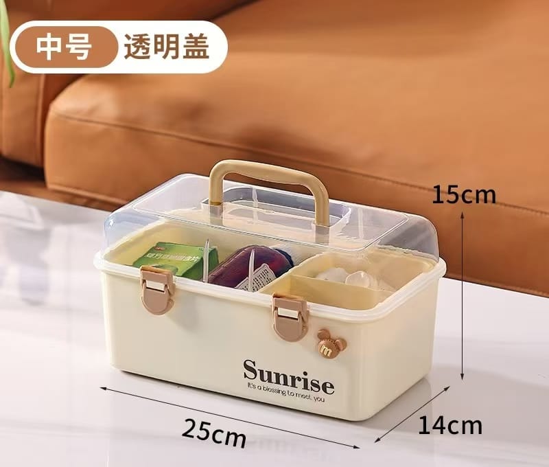 Minimalist Stackable Storage Box – Multi-Purpose Plastic Organizer GL