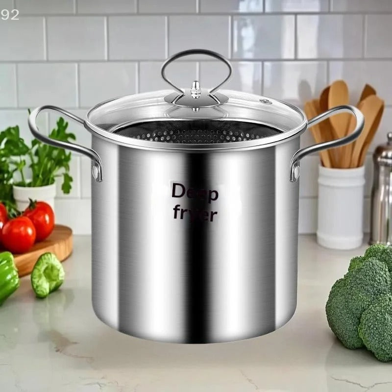 3.5L Deep Fryer & Multi-Pot – Stainless Steel Culinary Station IT