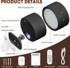 360 Degree LED Wall Lamp with Remote Control - Clarify.pk