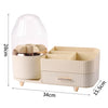 360 Degree Rotating Makeup Organizer with Brush Holder - Clarify.pk