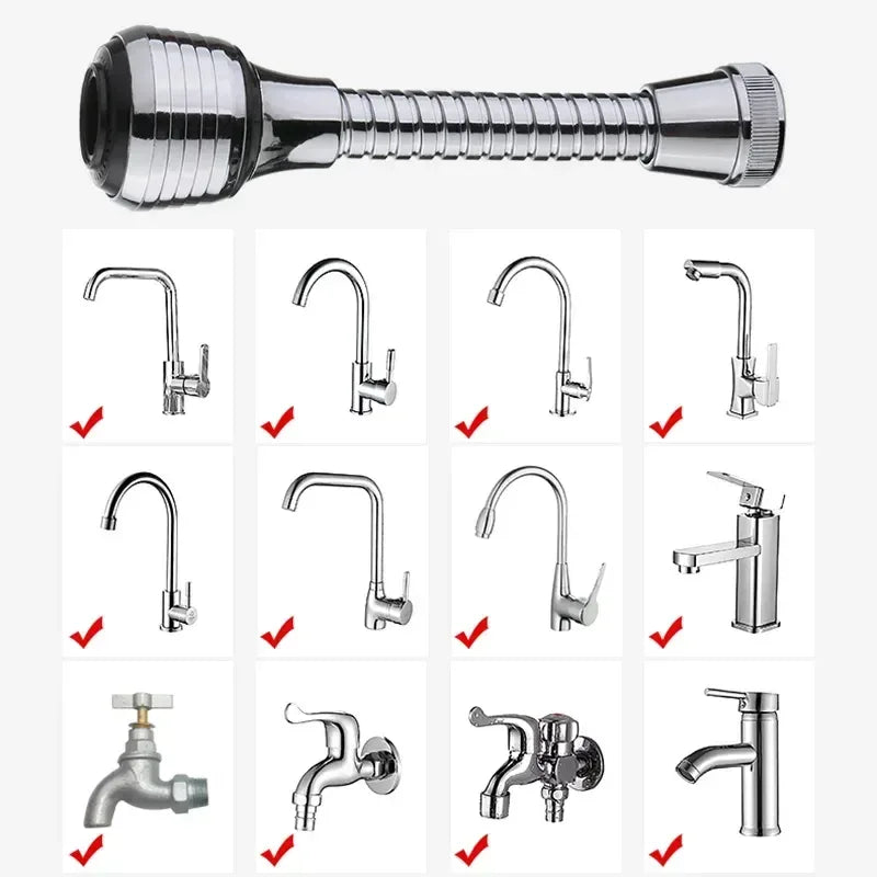 360 Rotating Faucet Extender for Kitchen