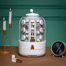 360 Rotating Jewelry Organizer with Elegant Design
