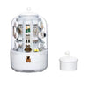 360 Rotating Jewelry Organizer with Elegant Design