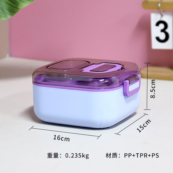 1000ml Square Lunch Box - Leakproof Food Container
