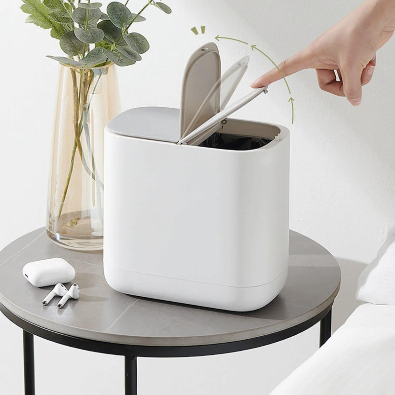 2 In 1 Tissue Box With Trash Can Holder, Home Living Room Tissue Box, Desktop Tissue Box