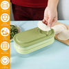 Multifunctional Dumpling Maker & Storage Box: Manual Dough Press Mold