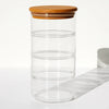 4-Layer Glass Food Container – Airtight Lunch & Storage - Clarify.pk