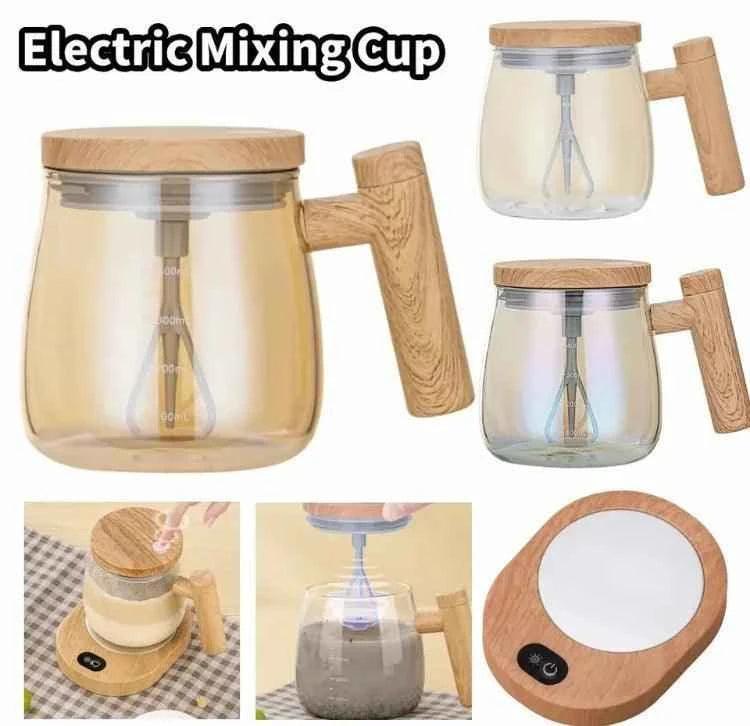Electric Mixing Cup 400ml - Automatic Portable Blender, Waterproof Self Coffee Mixer