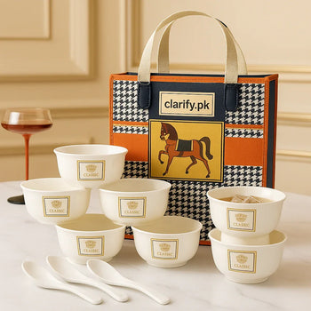 Luxury 6-Pcs Cup Set – Premium Ceramic Cups with Packaging - Clarify.pk