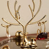 3 Layer Acrylic Deer Jewelry Organizer for Elegant Storage Solutions