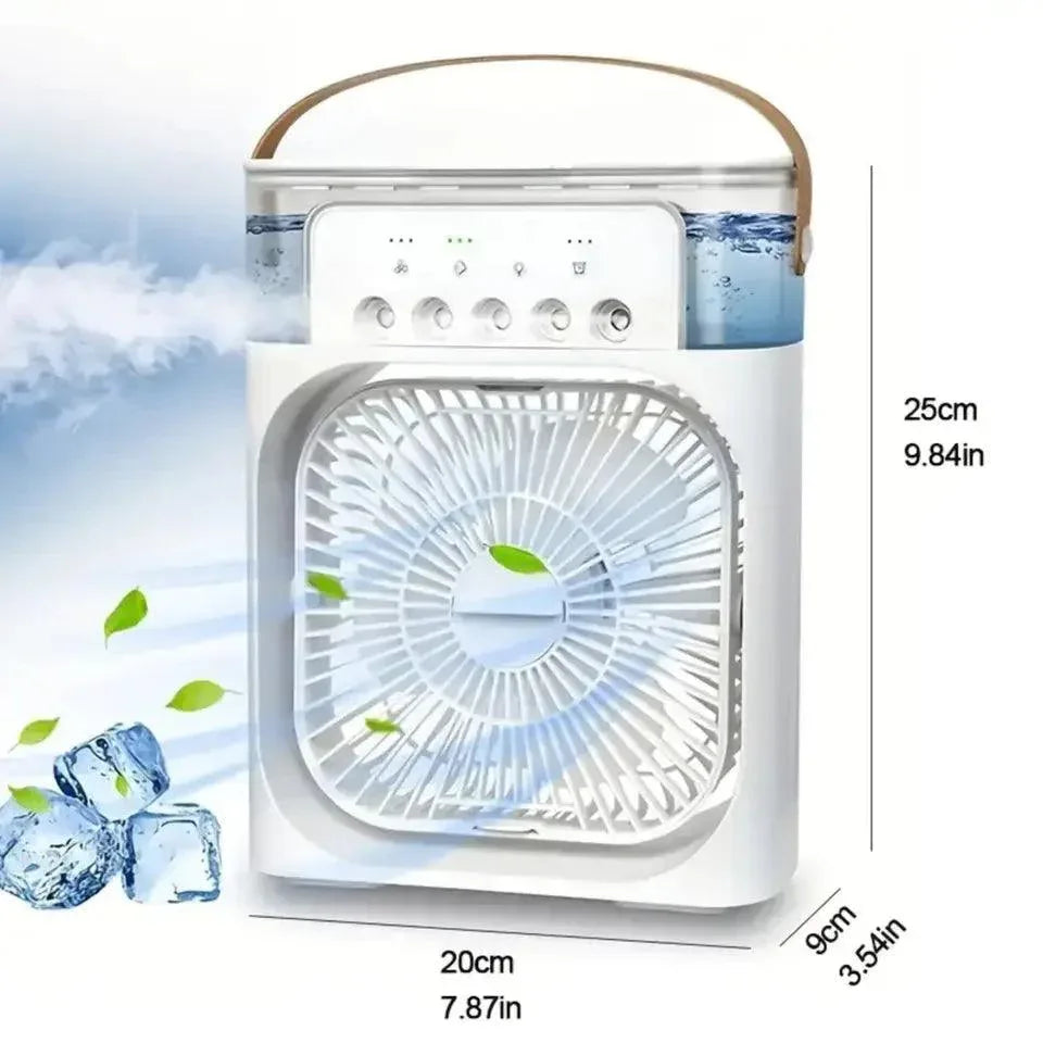 Electric Humidifier Fan – 2-in-1 Hydrating Cooling Station
