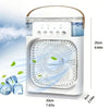 USB Humidifier Fan for Instant Comfort and Refreshing Air - Clarify.pk