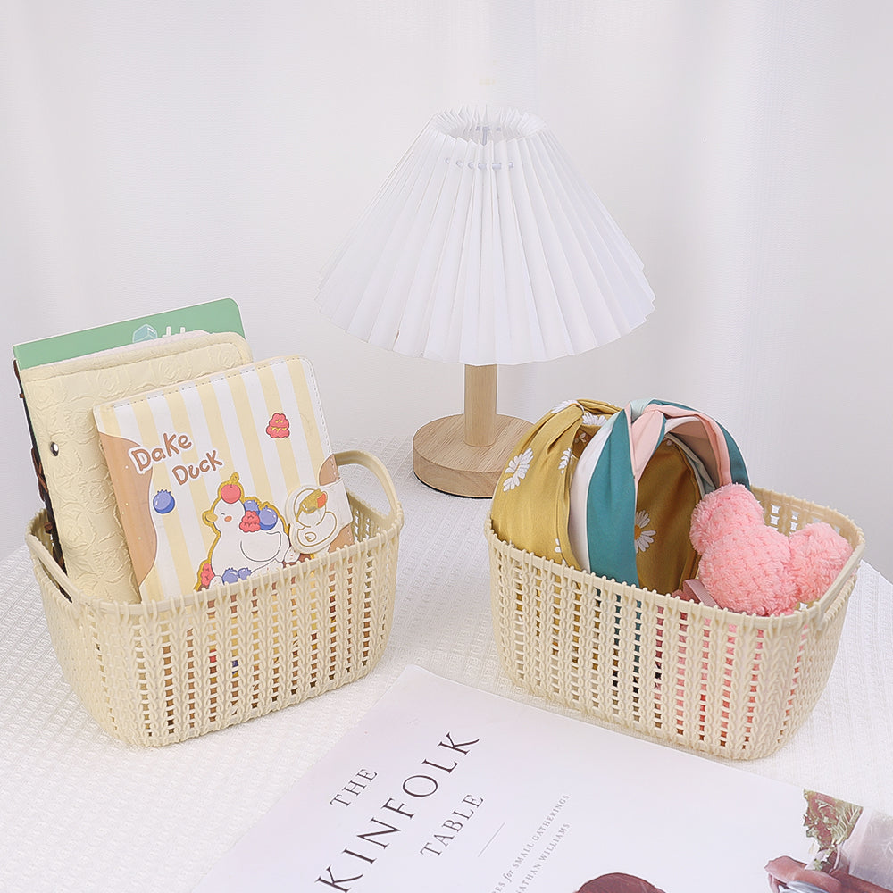 Multipurpose Basket - Elegant Flower Design