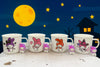 Melody & Kuromi Character Mug with Handle Keychain – Cute Cartoon Cup (each) - Clarify.pk