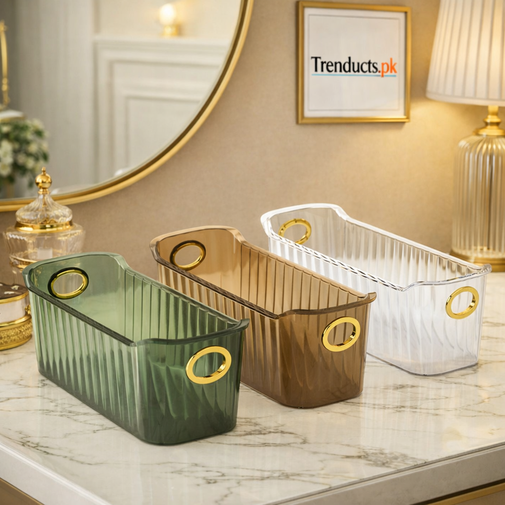 Acrylic Ripple Multi-Purpose Storage Organizer AB