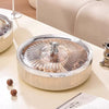 Luxury Dry Fruit Box with Lid – 5 Section Serving Tray NC