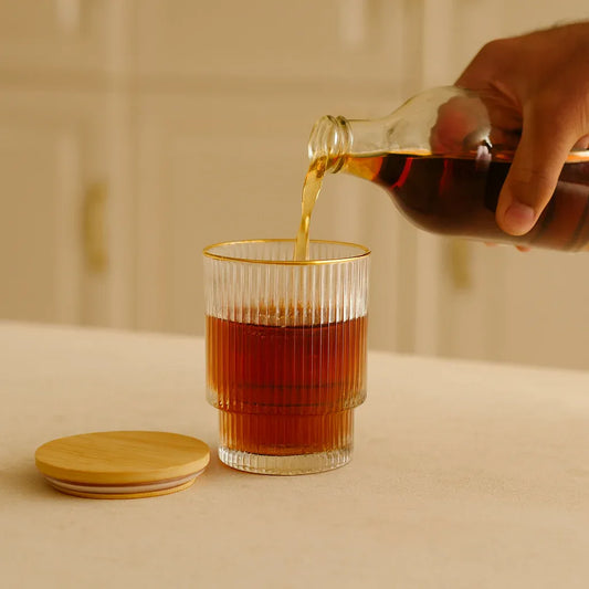 Premium 400 ml Glass Coffee/Tea Mug – Elegant & Durable - Clarify.pk