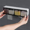 4 in 1 Spice Container Organizer – Wall Mount - Clarify.pk