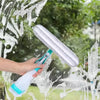 4-in-1 Window Glass Cleaner Tool with Spray Bottle - Clarify.pk