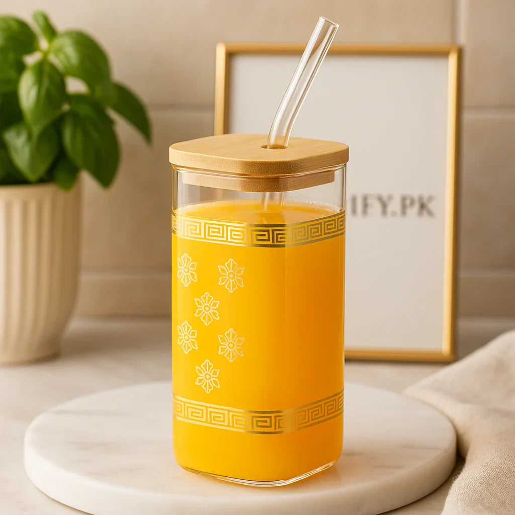 Glass Jar with Airtight Lid – Mason Jar Storage Container - Clarify.pk