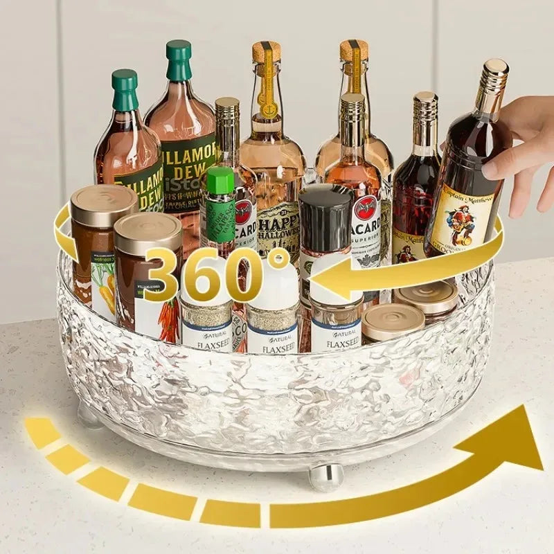 لگژری 360° گھومنے والی ملٹی فنکشنل ٹرے
