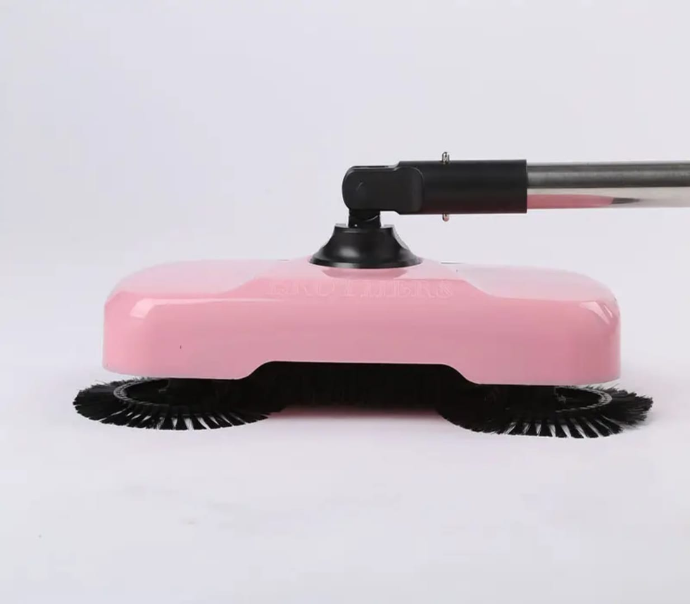 3-in-1 Hand Push Sweeper Magic Broom - Manual Floor Sweeper & Mop