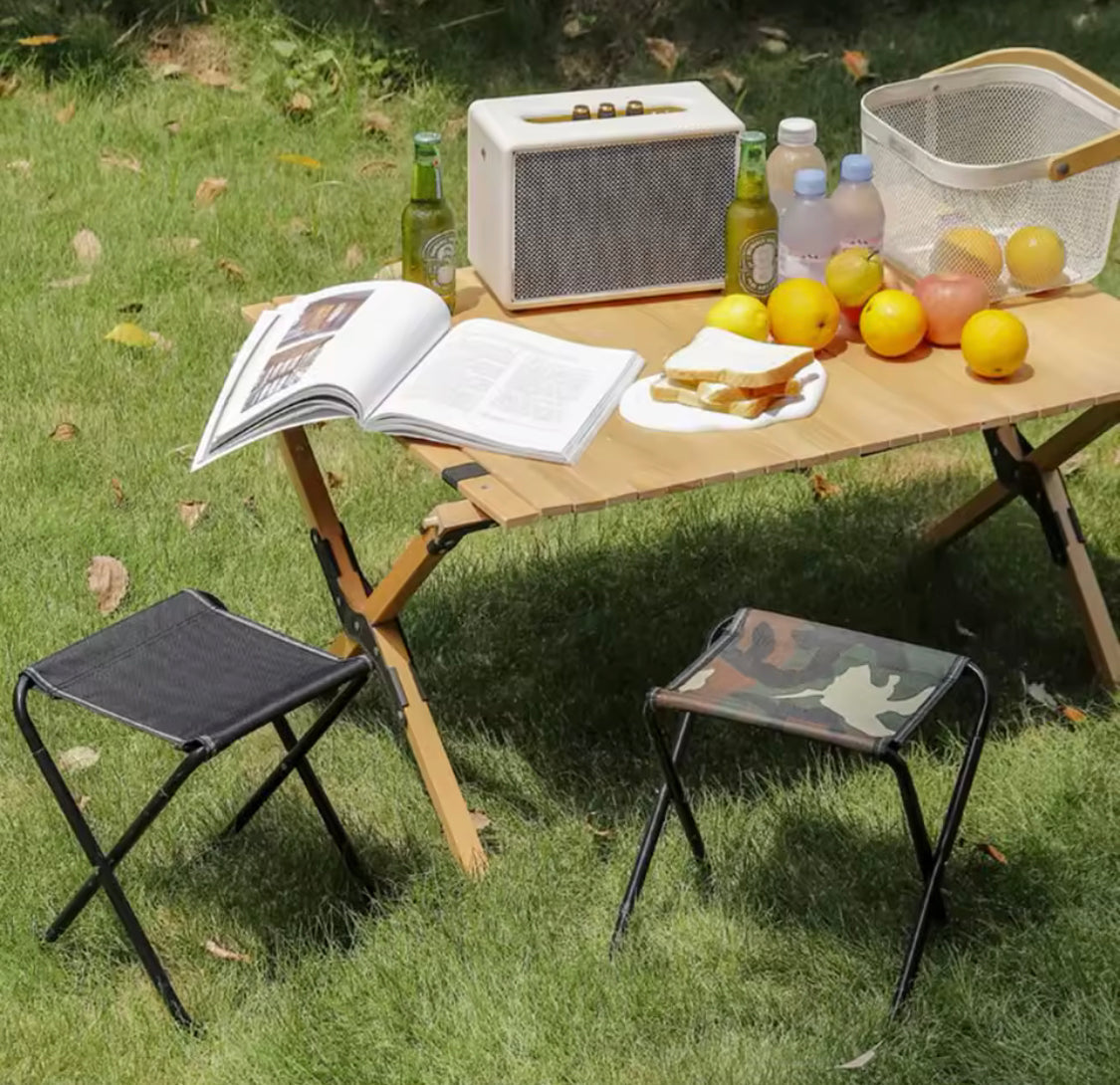 Compact Folding Stool – Portable Outdoor Travel Chair