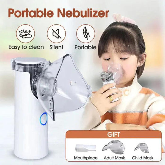 Portable Mesh Nebulizer for Kids and Adults - Compact and Efficient Breathing Solution - Clarify.pk