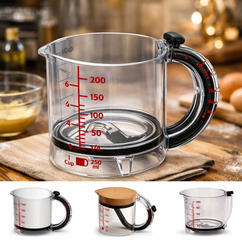 Adjustable Measuring Cup – All-in-One Precision Tool SRL