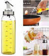 High-Durability Glass Oil & Vinegar Dispenser Bottle HAT