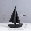 Fiber Ship Decoration Showpiece – Premium Home & Office Decor - Clarify.pk
