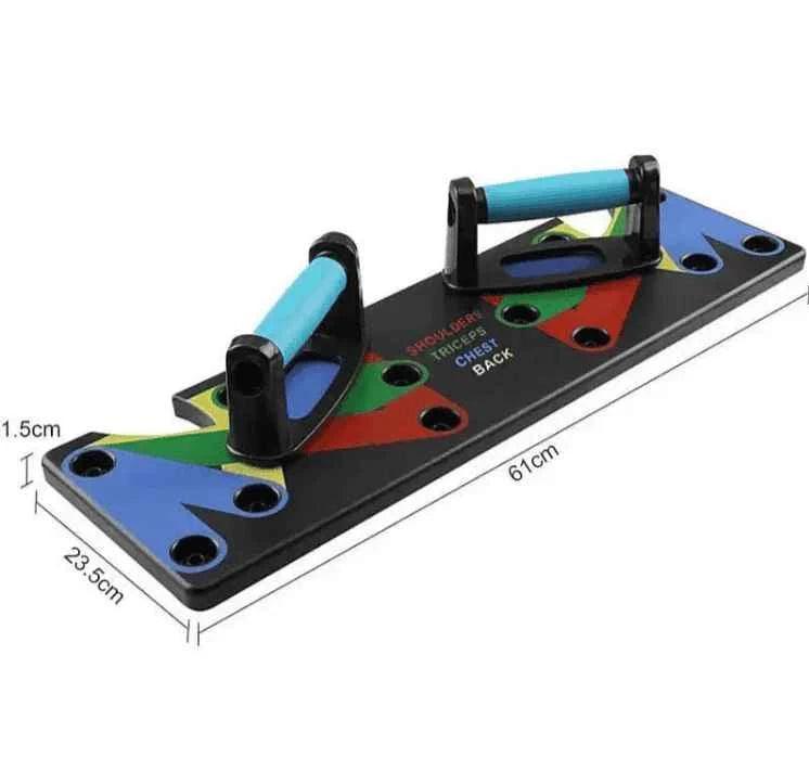 9-in-1 Push Up Rack System for Men and Women - Versatile Home Workout Equipment - Clarify.pk