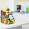 2 Layer Multipurpose Stand – Metal Storage Rack - Clarify.pk