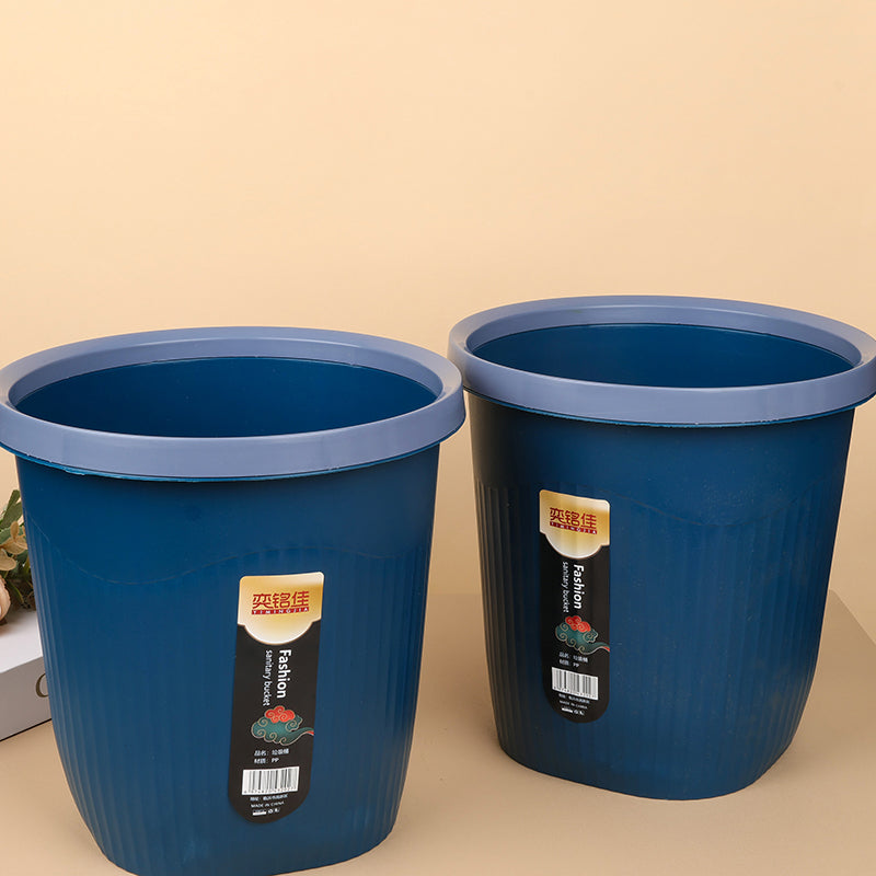 Pressure Ring Trash Can - Hidden Bag Secure Bin