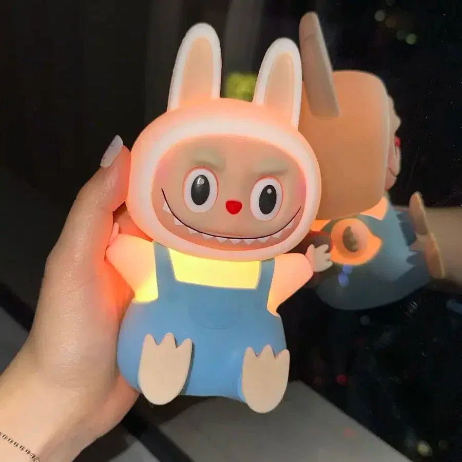 Labubu Silicone Night Lamp – Soft Touch LED Light - Clarify.pk