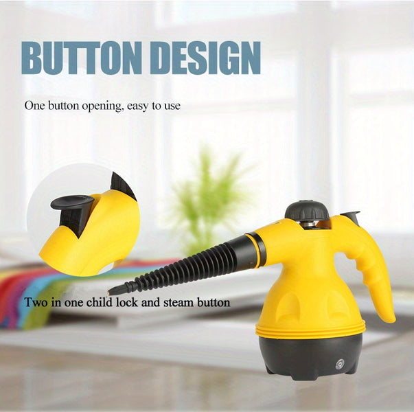 Multipurpose Handheld Steam Cleaner with Complete Accessory Set