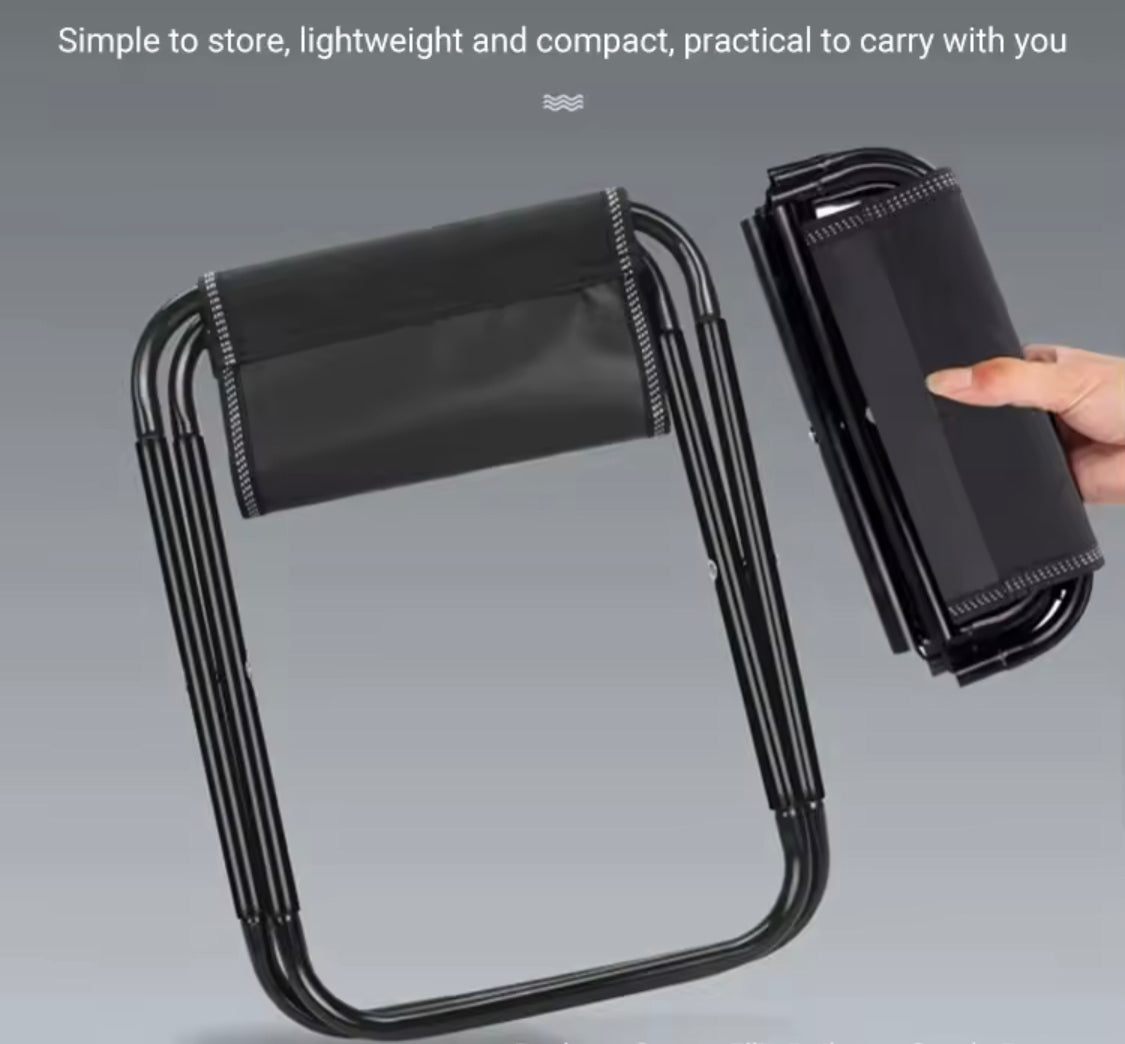 Compact Folding Stool – Portable Outdoor Travel Chair