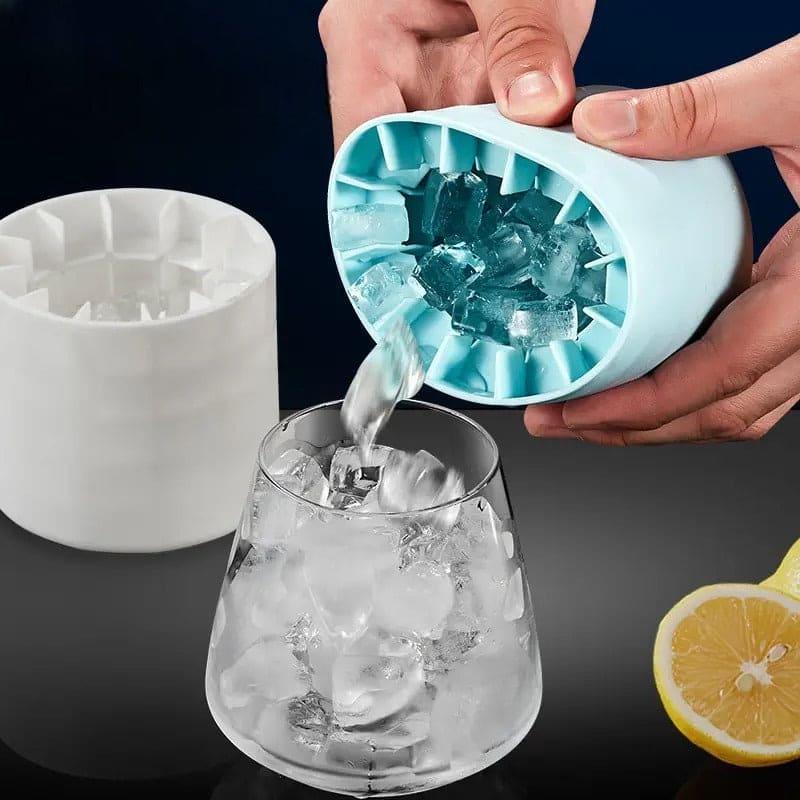 Mini Silicone Ice Bucket - Compact & Versatile Ice Holder for Parties and Picnics - Clarify.pk