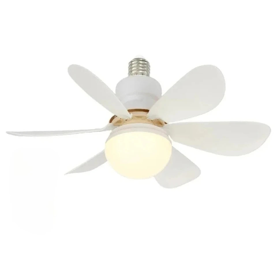 2-in-1 LED Ceiling Fan Light with Remote