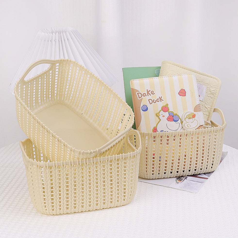 Multipurpose Basket - Elegant Flower Design