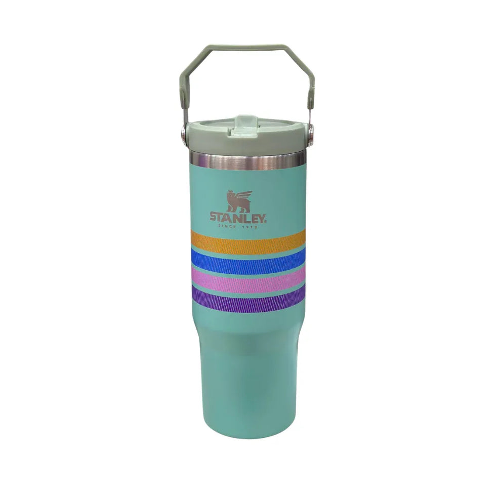 اسٹینلے 30oz ہائیڈریشن ٹمبلر - گرین ڈیزائن
