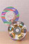 6pcs Colorful Cup & Saucer Set – Vibrant Tea & Coffee Set